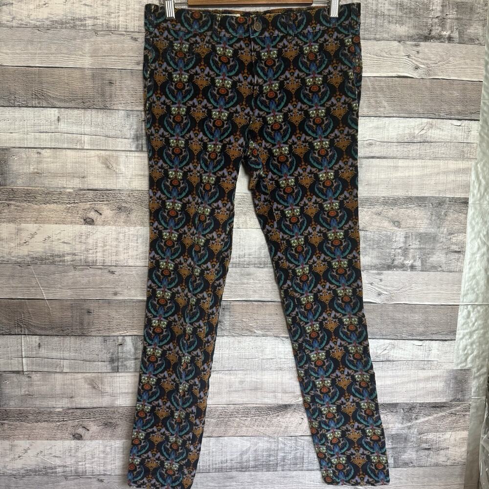 Anthropologie Pilcro and the Letterpress Serif Corduroy Women's Pants Sz:28